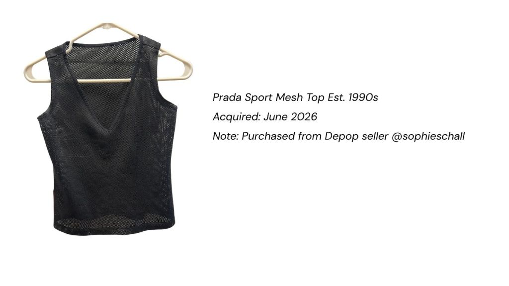 prada sport top