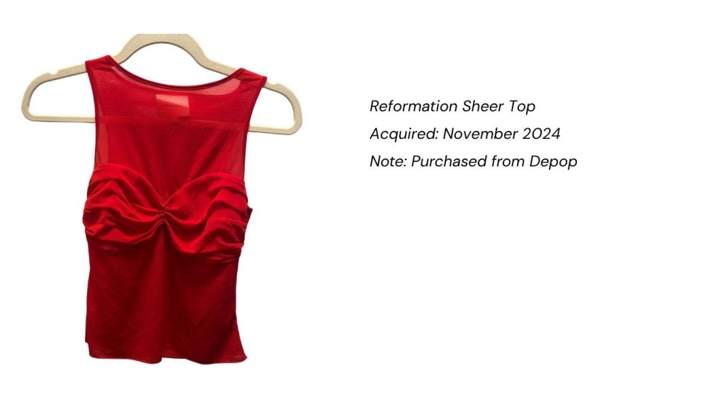 reformation red top