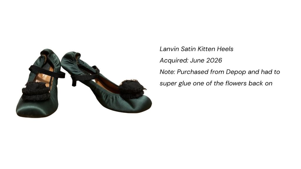 lanvin satin heels