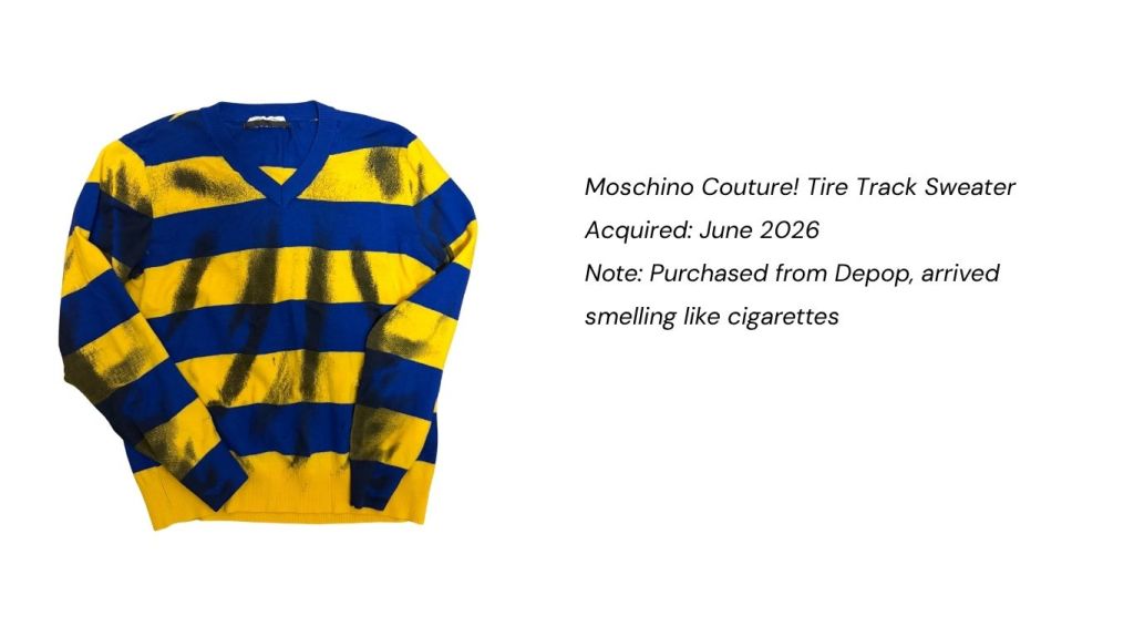 Moschino sweater
