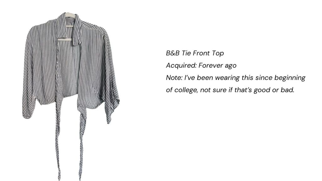 tie front top