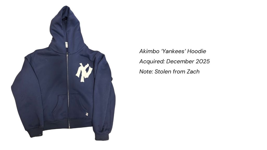 akimbo hoodie yankees