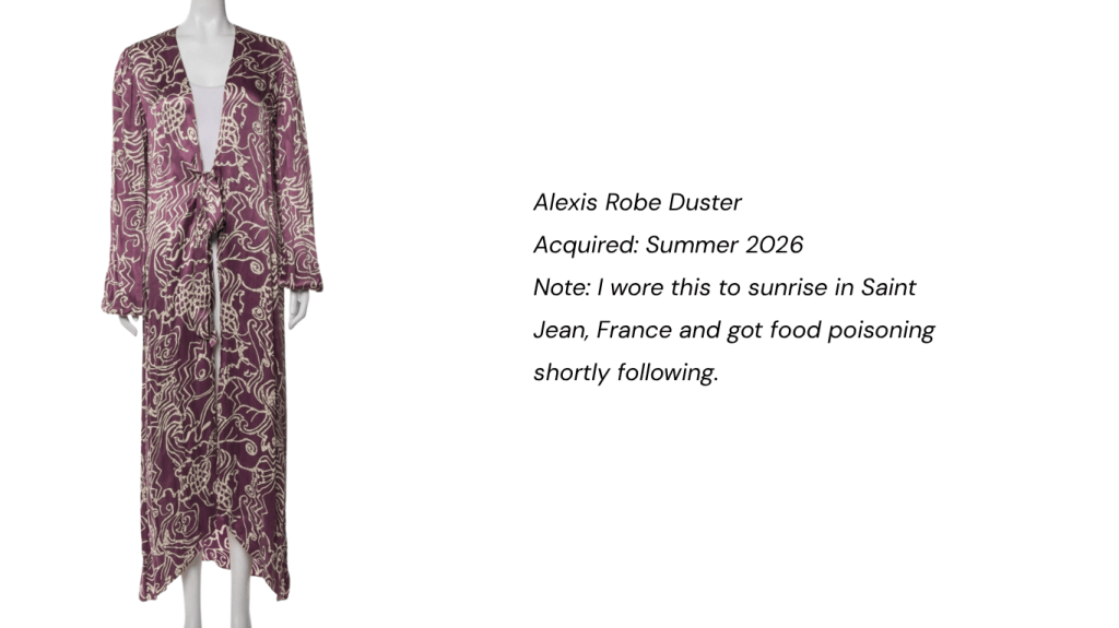 Alexis robe 