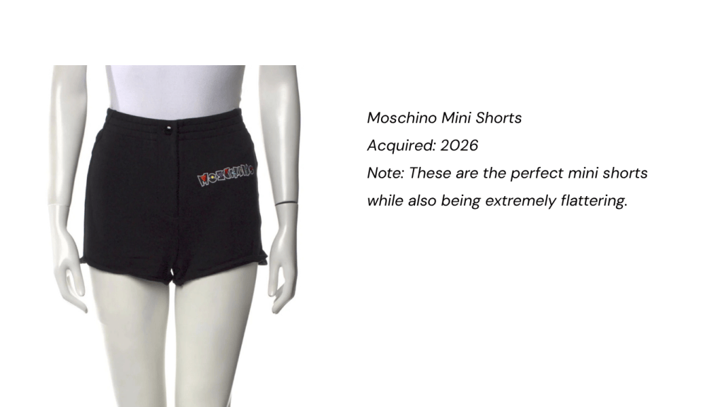 Moschino shorts
