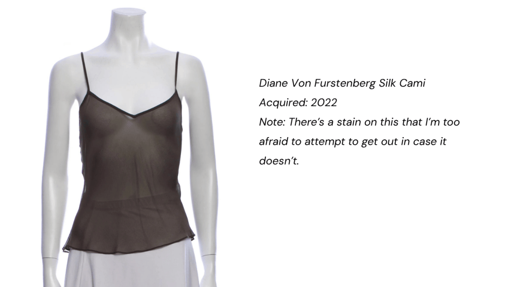 DVF tank top