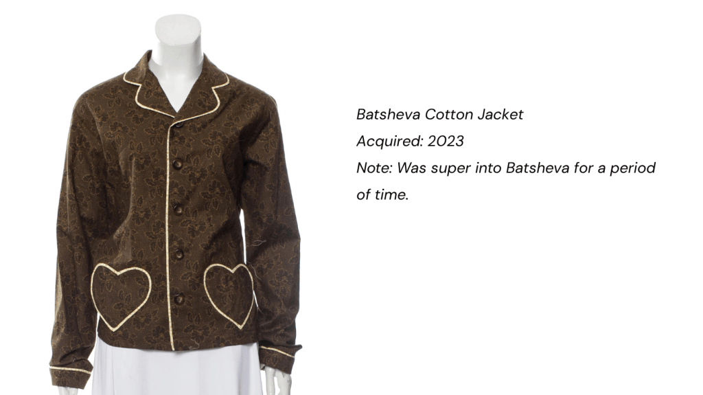 batsheva jacket