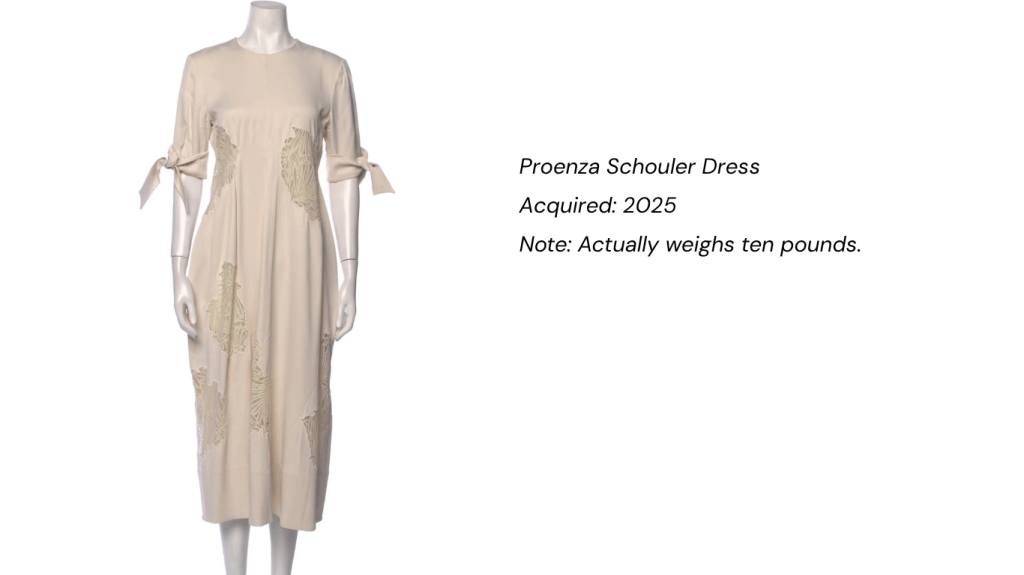 proenza schouler dress