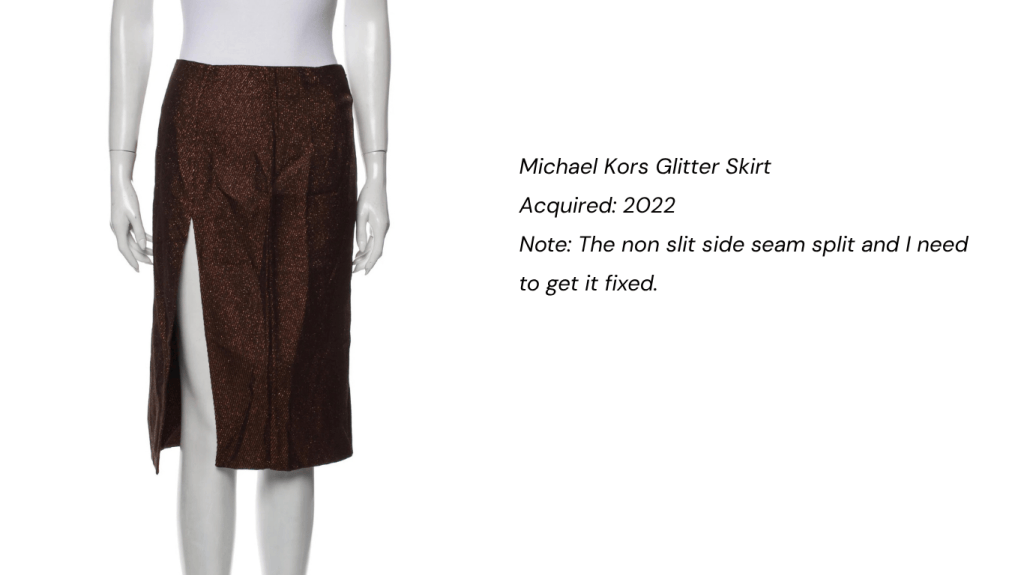 Michael kors skirt 