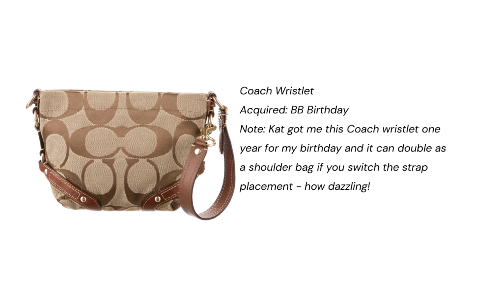 coach wristlet