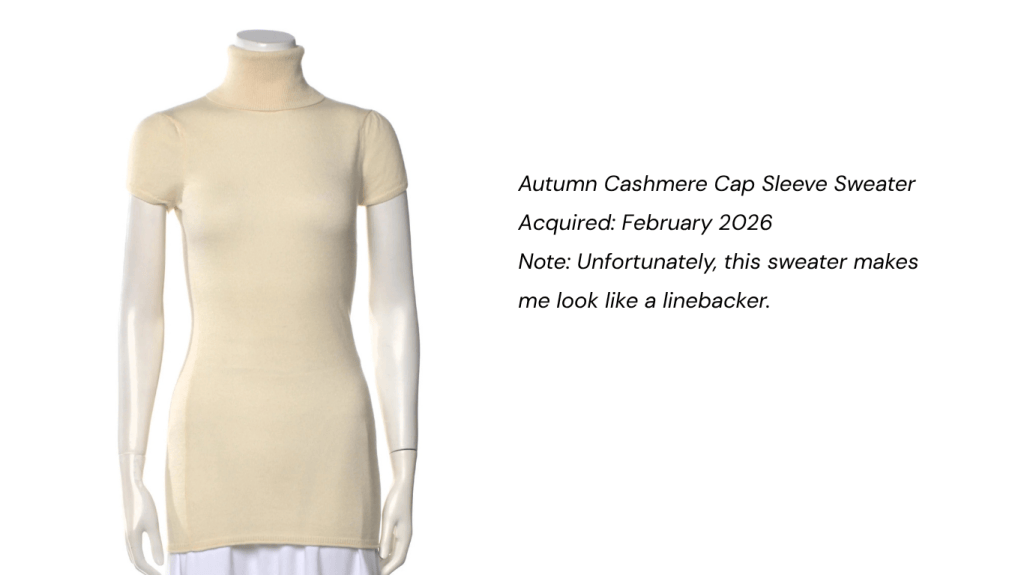 autumn cashmere sweater