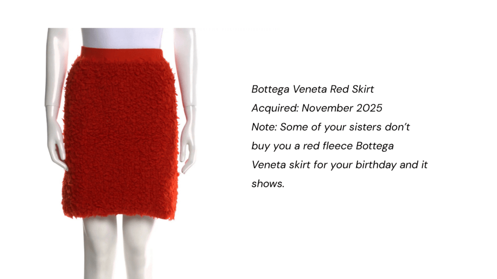 bottega veneta skirt